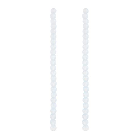 Glass Opal Round Beads by Bead Landing™